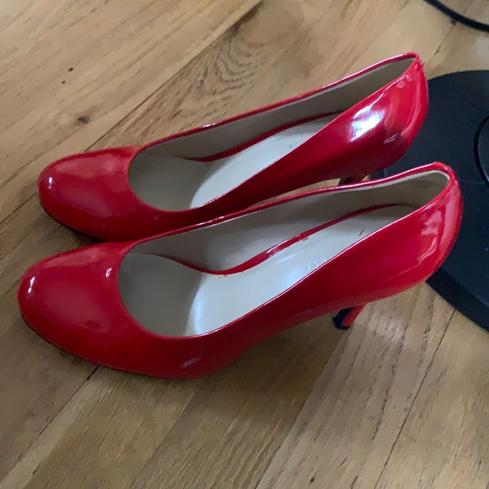 Nine West red heels